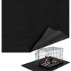 Wibeelee Dog Crate Mat Extra Large Non Slip Floor Protector-0
