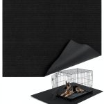 Wibeelee Dog Crate Mat Extra Large Non Slip Floor Protector-0