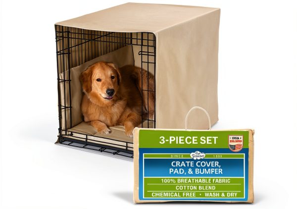 Pet Dreams Dog Crate Cover Breathable Chemical Free-0