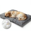Veehoo Chew Proof Dog Bed Crate Pad Plush Support-3