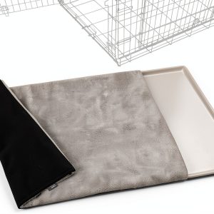 Explore Land Dog Crate Pan Cover Quiet Anti-Slip Machine-0