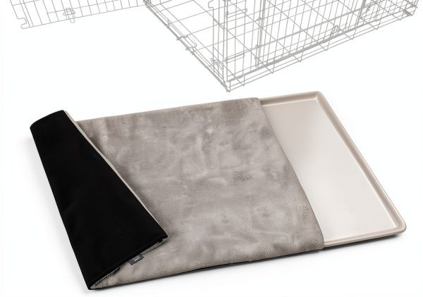 Explore Land Dog Crate Pan Cover Quiet Anti-Slip Machine-0