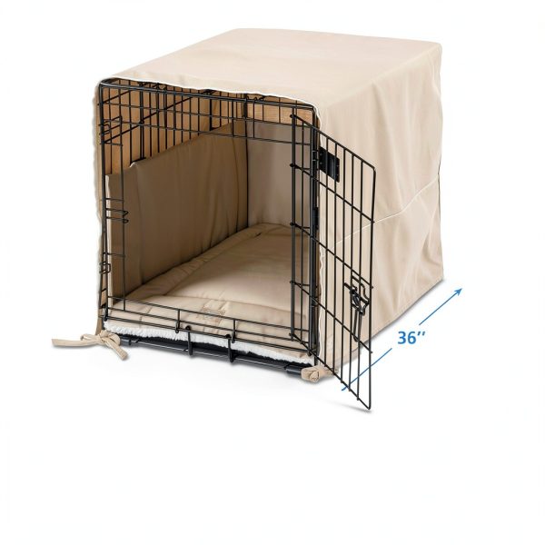 Pet Dreams Dog Crate Cover Bumper Set Breathable Chemical-5