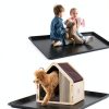 Mifoci Dog Crate Replacement Tray Plastic Spill Control-5