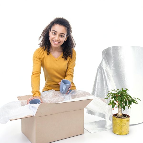 StarBoxes Small Bubble Wrap Clear 24 Inch Wide 175 Feet-6
