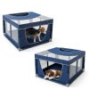 Fuhuisheng Dog Playpen Royal Blue Indoor Pet Playpen-1