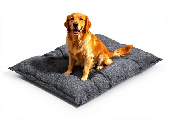 Veehoo Chew Proof Dog Bed Crate Pad Plush Support-2