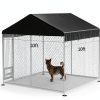 MDHAO Dog Kennel Cover Waterproof Oxford Fabric Pet-1