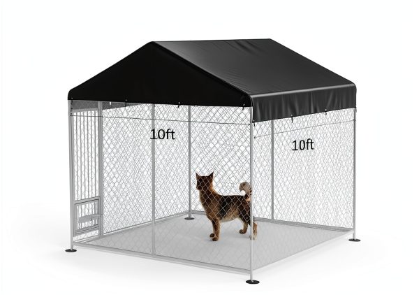 MDHAO Dog Kennel Cover Waterproof Oxford Fabric Pet-1
