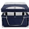 Zikopomi Dog Playpen with Pee Pad Royal Blue Indoor Pet-1