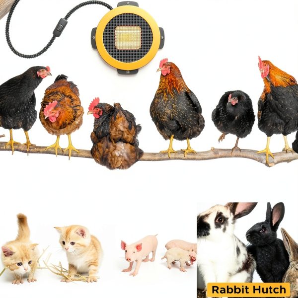 TURBRO Pet Heater Wall Mounted Fast Heating Safe-7