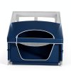 Fuhuisheng Dog Playpen Royal Blue Indoor Pet Playpen-4