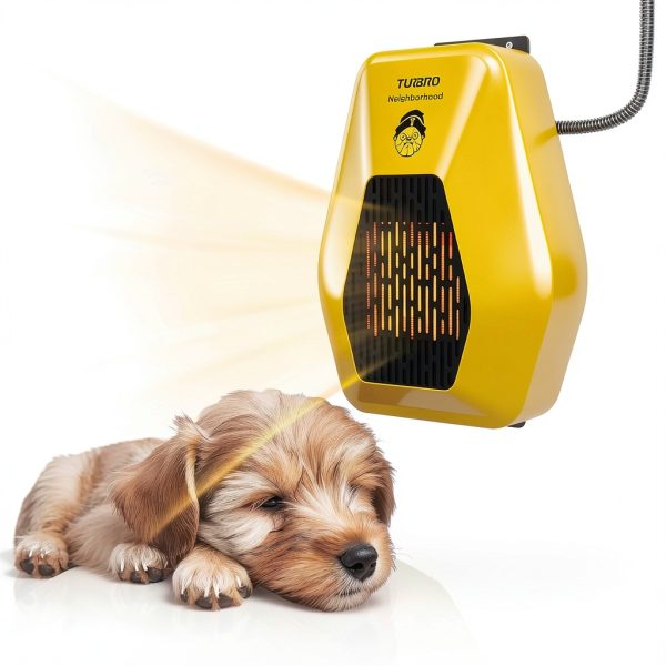 TURBRO Dog House Heater 800W Wall Mount Pet Heating-4