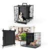 Thyle Dog Crate Divider Panel Oxford Cloth Easy Installation-6