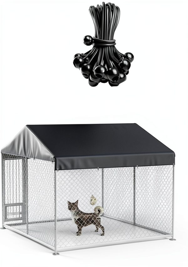 MDHAO Dog Kennel Cover Waterproof Oxford Fabric Pet-2