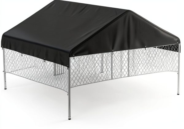 MDHAO Dog Kennel Cover Waterproof Oxford Fabric Pet-0