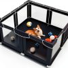 Zikopomi Dog Playpen Royal Blue Pet Fence Safe Spacious-0