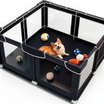 Zikopomi Dog Playpen Royal Blue Pet Fence Safe Spacious-0