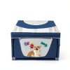 Zikopomi Dog Playpen with Pee Pad Royal Blue Indoor Pet-4