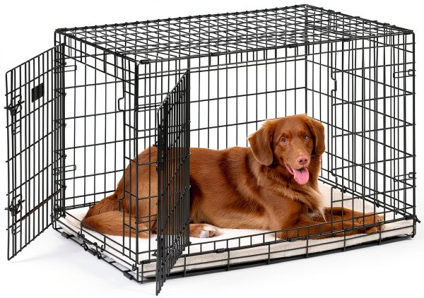 MidWest Reversible Dog Crate Pan Cover Soft Fleece-4