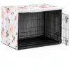 Dog Crate Cover Sweet Jojo Designs Floral Machine Washable-3