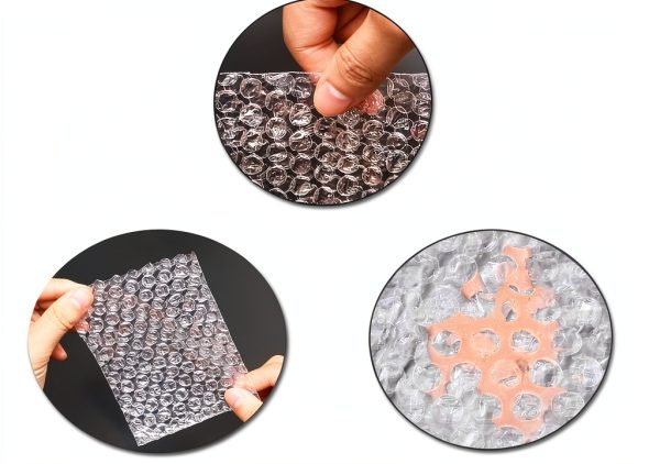 MIVIDE Bubble Wrap 4x6 Inch 200 Count Reusable Protection-2
