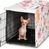 Dog Crate Cover Sweet Jojo Designs Floral Machine Washable-0