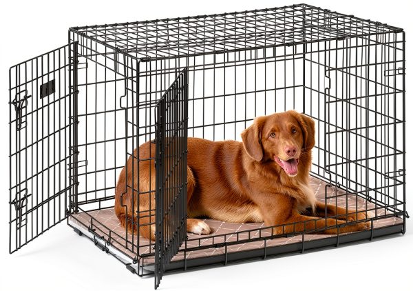 MidWest Reversible Dog Crate Pan Cover Soft Fleece-3