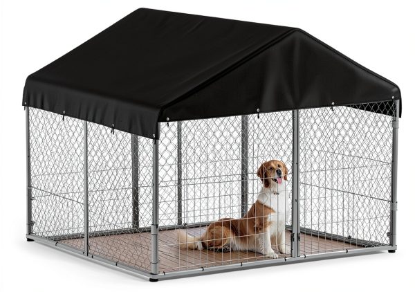 MDHAO Dog Kennel Cover Waterproof Oxford Fabric Pet-3