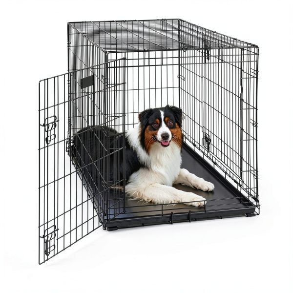 MidWest Homes Dog Crate Pan Leak Proof Metal Replacement-3