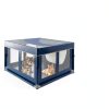 Fuhuisheng Dog Playpen Royal Blue Indoor Pet Playpen-2