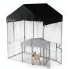LYBOSH Dog Kennel Cover Waterproof Oxford Fabric Pet-3