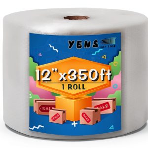 Yens Bubble Wrap 12 Inch Clear Plastic 350 Feet Roll-0