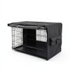 Dog Crate Cover Waterproof Polyester Modern HONEST-4