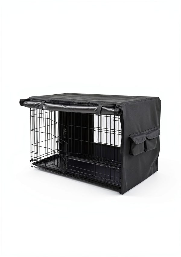 Dog Crate Cover Waterproof Polyester Modern HONEST-4