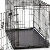 MidWest Homes Dog Crate Pan Leak Proof Metal Replacement-2