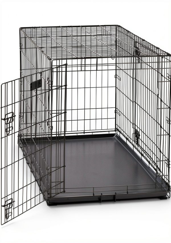 MidWest Homes Dog Crate Pan Leak Proof Metal Replacement-2