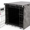 Seiyierr Dog Crate Cover Durable Polyester Kennel Cover-0