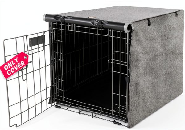 Seiyierr Dog Crate Cover Durable Polyester Kennel Cover-0