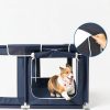Zikopomi Dog Playpen Royal Blue Pet Fence Safe Spacious-1