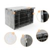 Seiyierr Dog Crate Cover Durable Polyester Kennel Cover-2