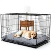 Veehoo Chew Proof Dog Bed Crate Pad Plush Support-4