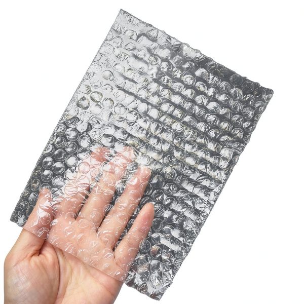 Evadow Clear Bubble Wrap Pouches 6x8 Plastic-2
