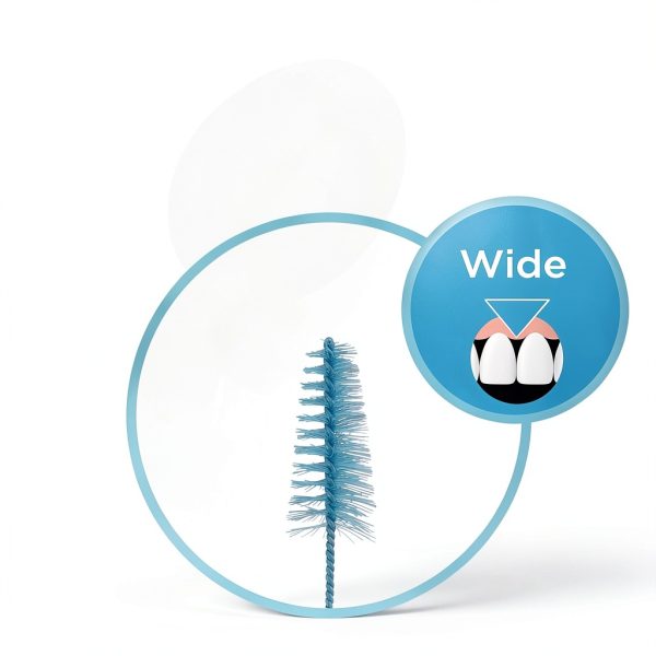 GUM Proxabrush Interdental Brush Refills Model 614RQF MP Soft Bristles-2