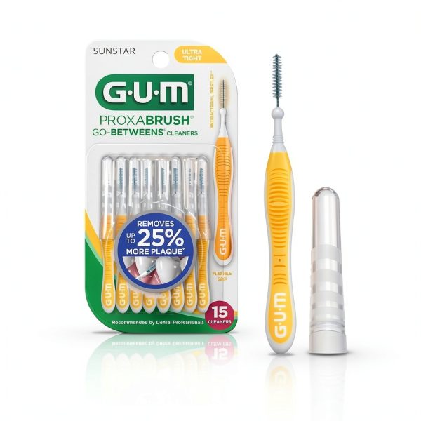 GUM Ultra Tight Interdental Brush 871RQ15 Soft Bristle Dental Pick-0