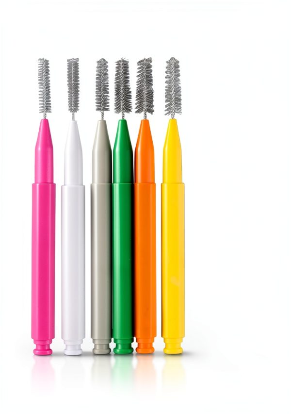 Interdental Brush Set YEERSUO 80 Count Pack with 5 Colors-2