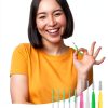 Interdental Brush Set YEERSUO 80 Count Pack with 5 Colors-5