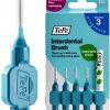 TePe Interdental Brush 132040 Small Pack of 12 Flexible Neck Tip-0