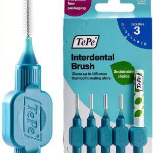 TePe Interdental Brush 132040 Small Pack of 12 Flexible Neck Tip-0
