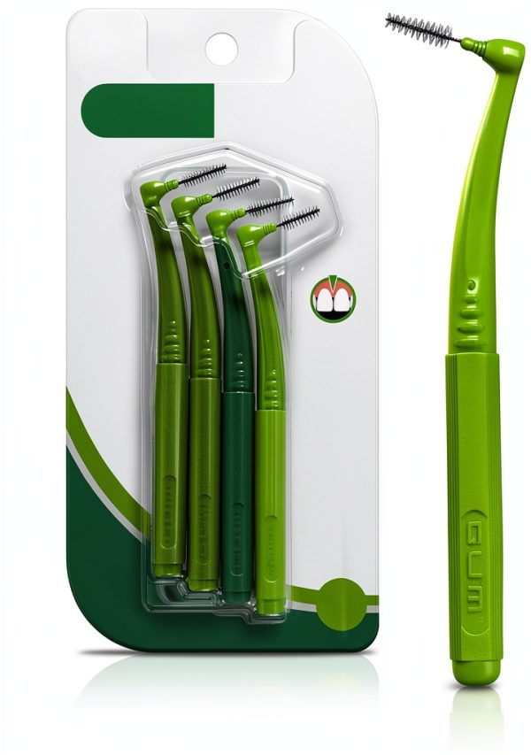 GUM Proxabrush Go-Betweens Interdental Brush 4 Count Pack of 4-0
